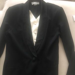 80’s vintage Sheri Martin Tux Blazer